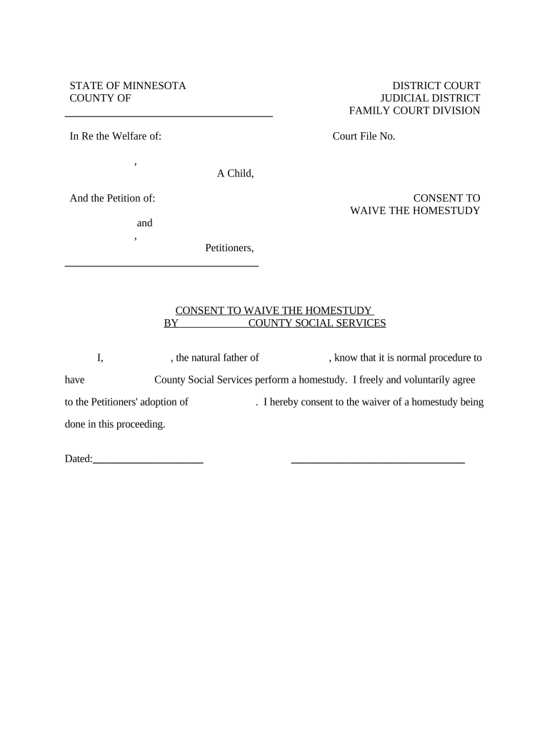 cadi waiver Preview on Page 1