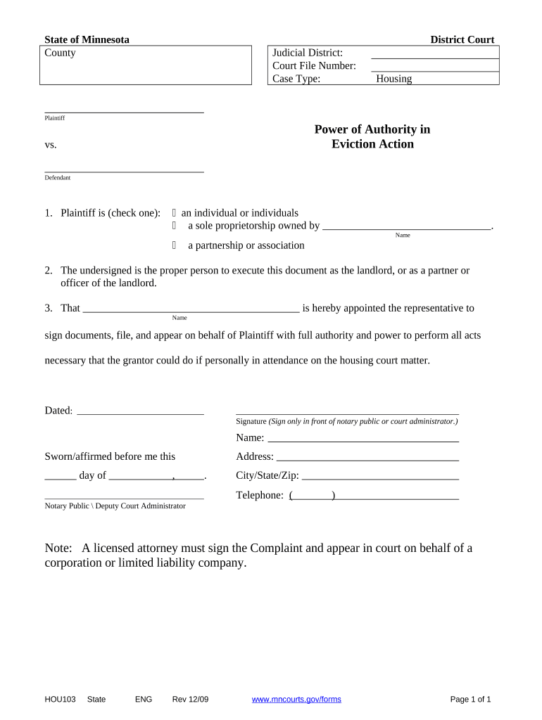Mn eviction laws for family members Fill out & sign online DocHub