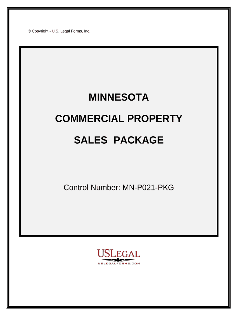 Commercial Property Sales Package - Minnesota Preview on Page 1