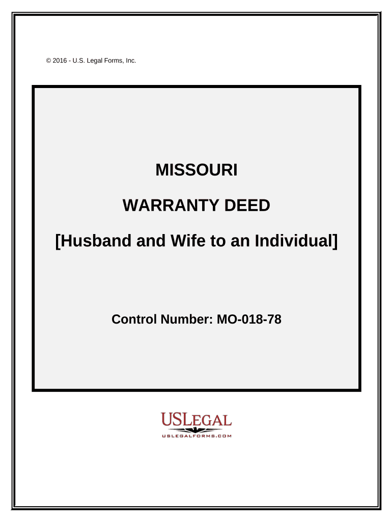 warranty deed husband wife Preview on Page 1
