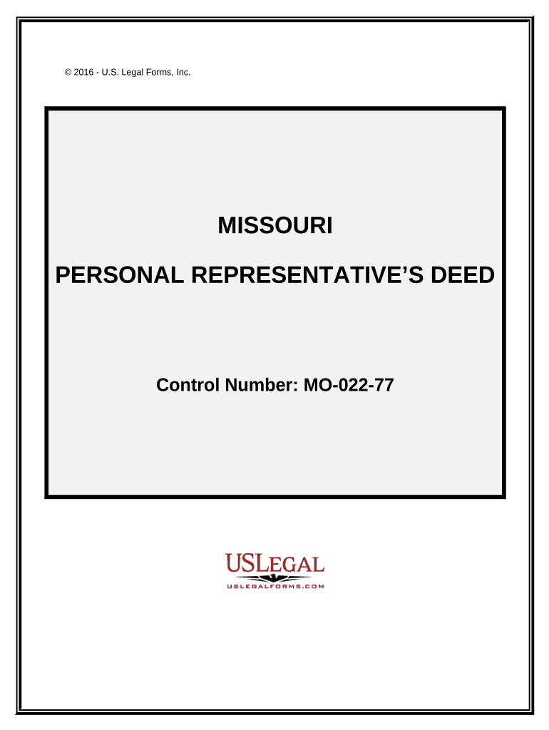 personal rep deed Preview on Page 1