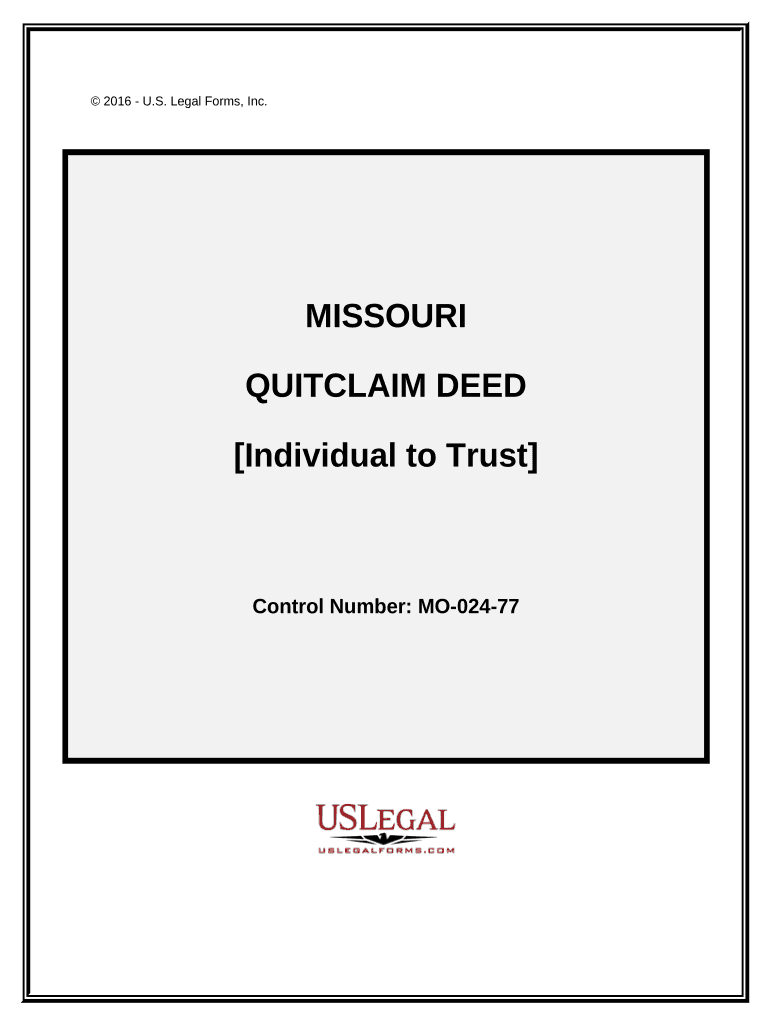 deed individual trust Preview on Page 1.