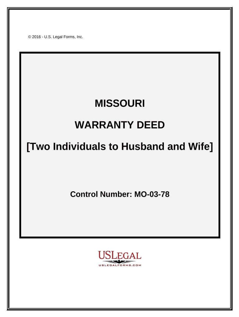 how to add someone to a deed in missouri Preview on Page 1