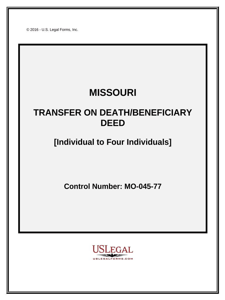beneficiary deed missouri Preview on Page 1