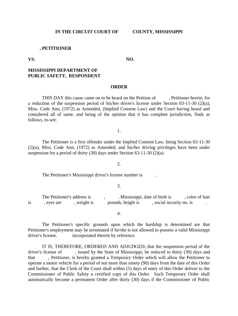 mississippi hardship license at 15 Preview on Page 1