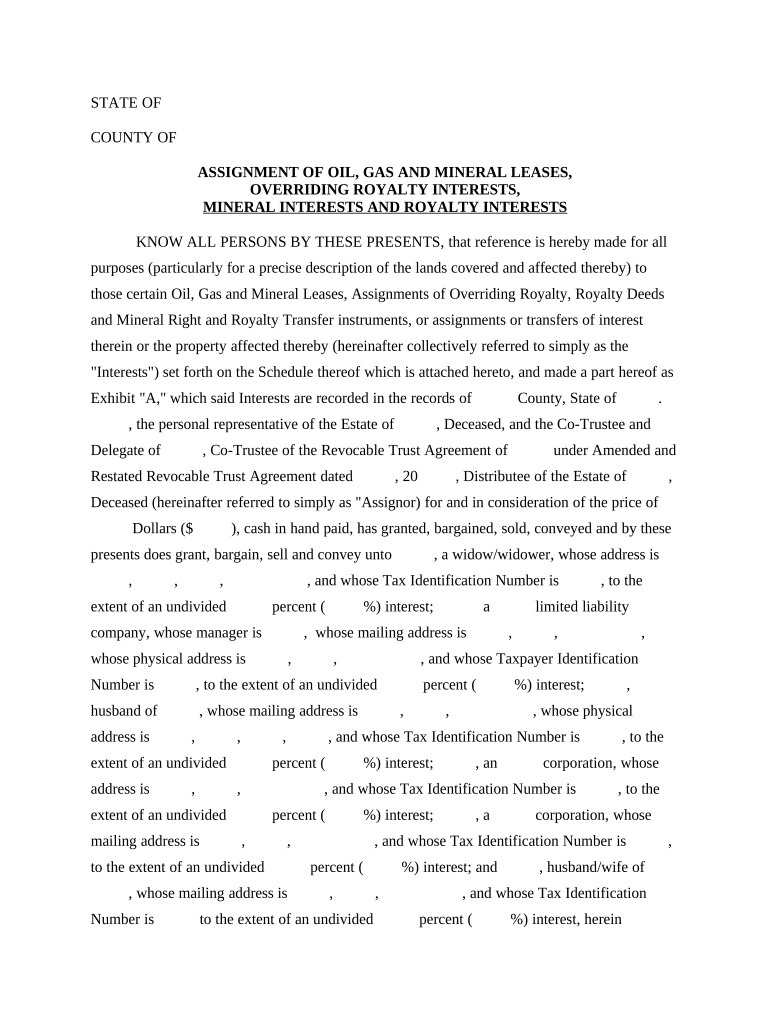 assignment oil Preview on Page 1