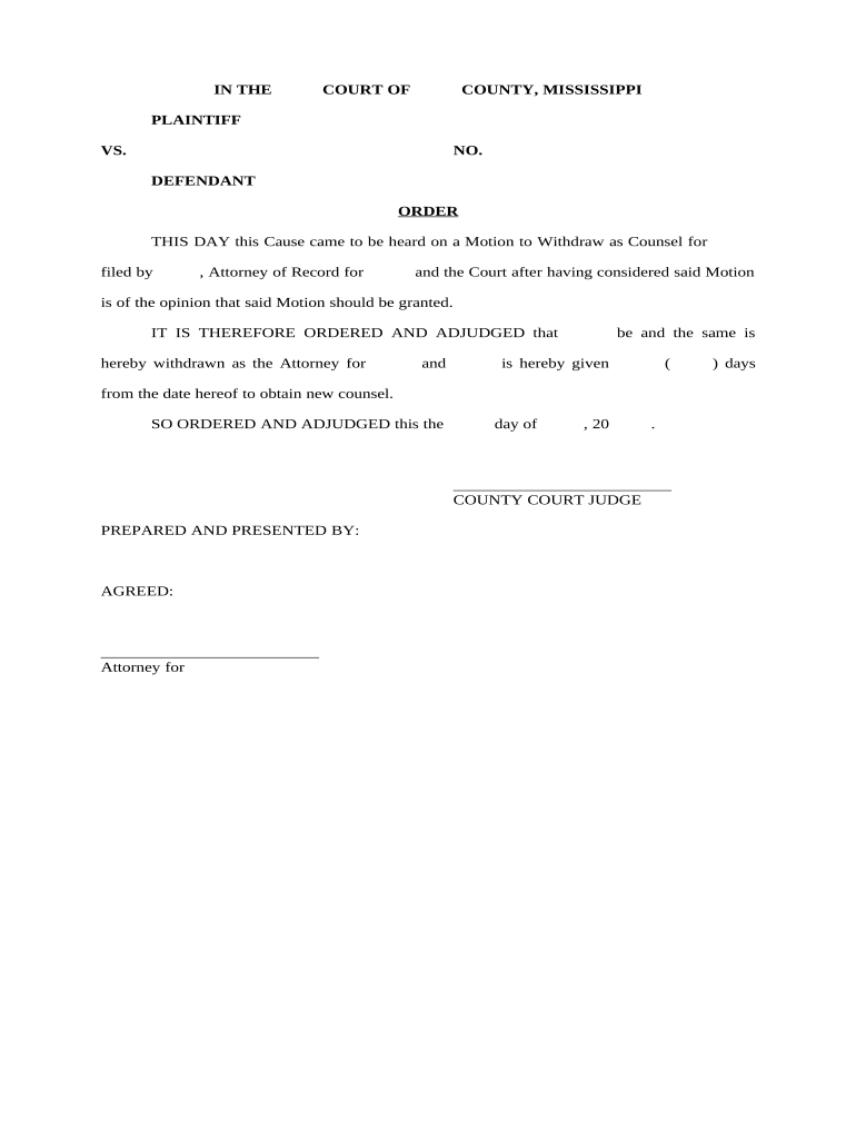 withdrawal counsel Preview on Page 1