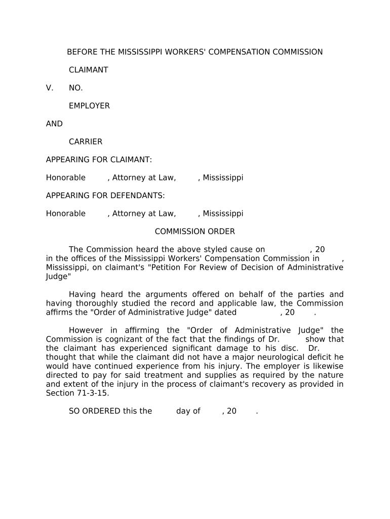 mississippi workers' compensation cheat sheet 2024 Preview on Page 1