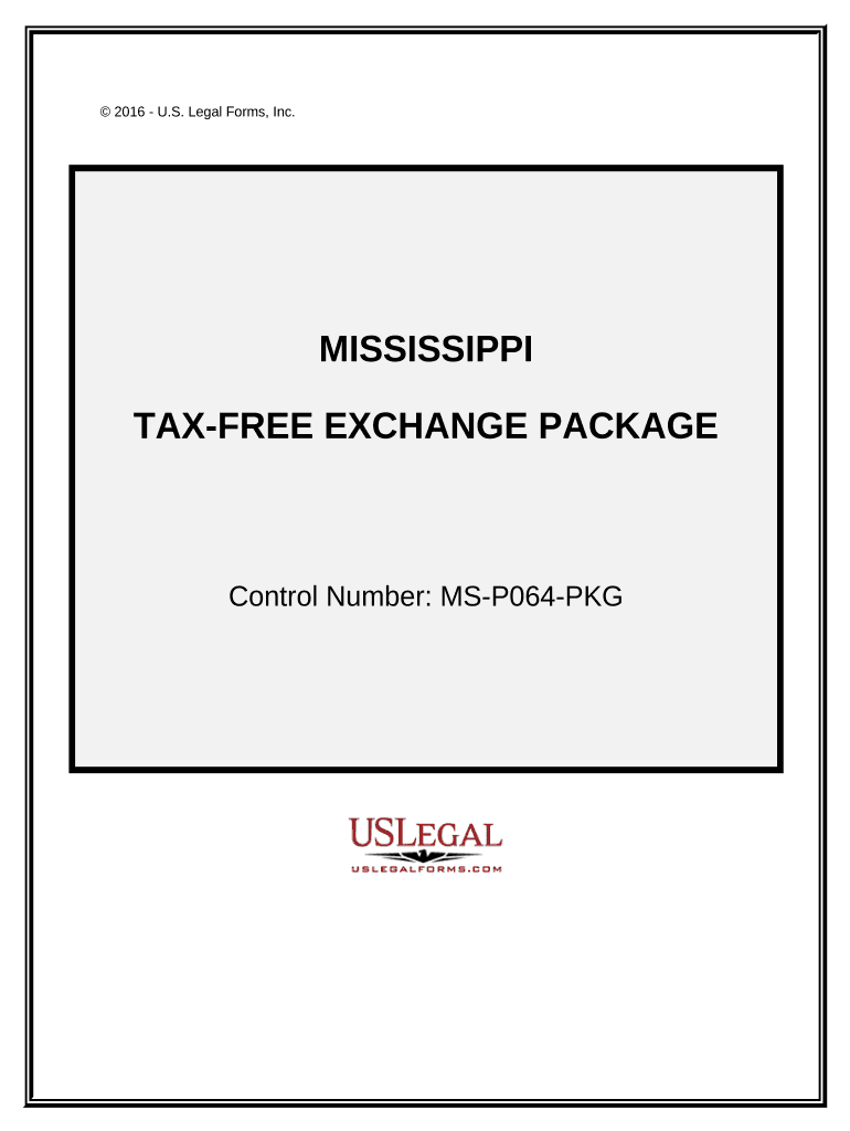 Tax Free Exchange Package - Mississippi Preview on Page 1