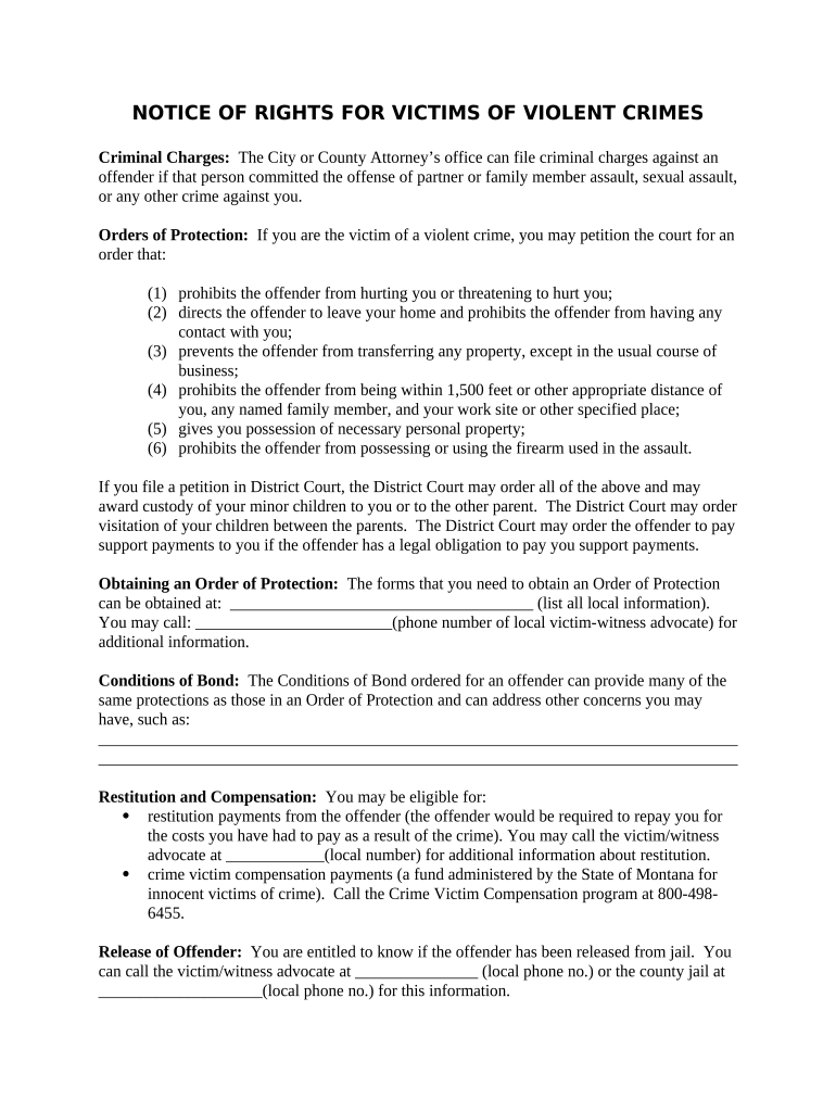 montana victims Preview on Page 1