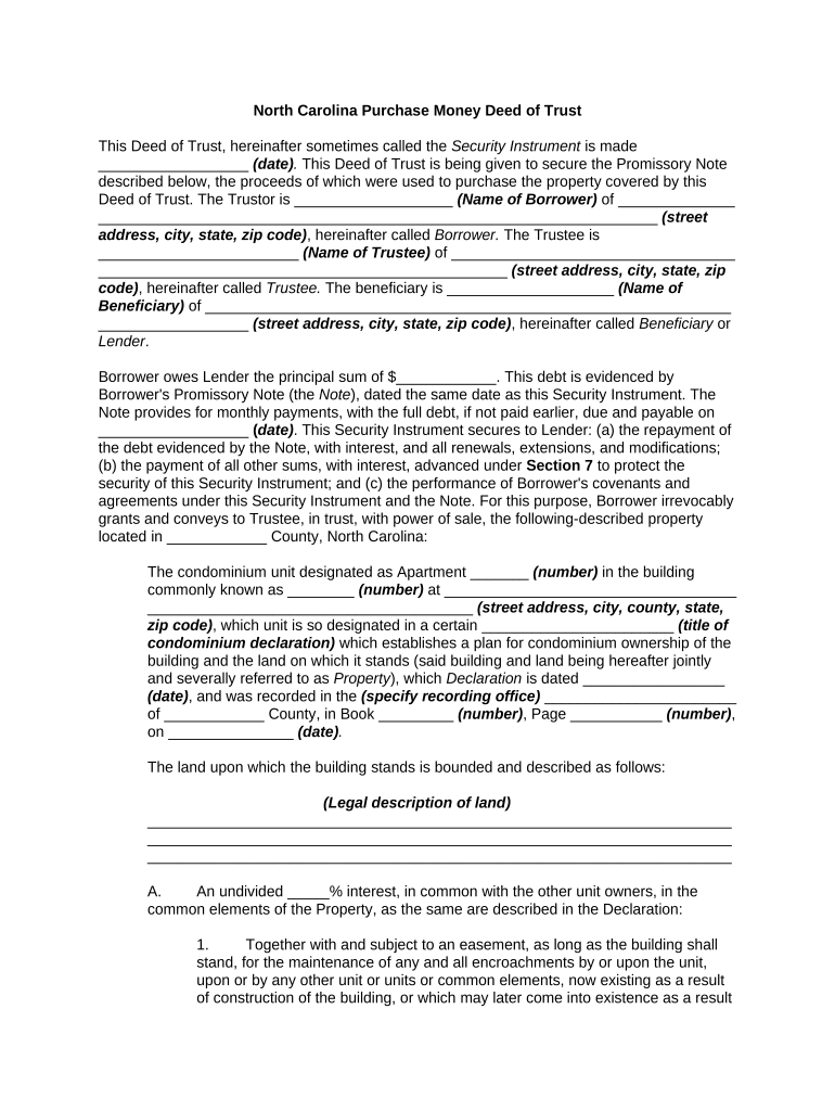 money deed trust purchase Preview on Page 1