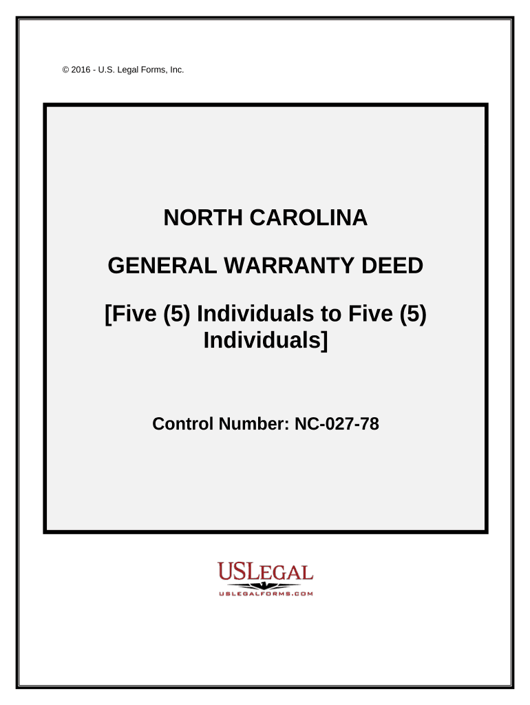 north carolina general warranty deed pdf Preview on Page 1.