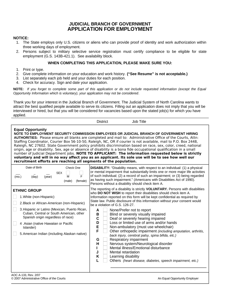 judicial employment Preview on Page 1