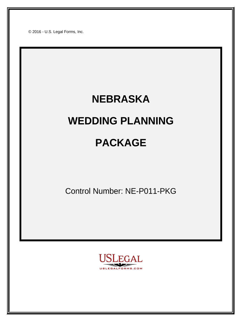 Wedding Planning or Consultant Package - Nebraska Preview on Page 1.