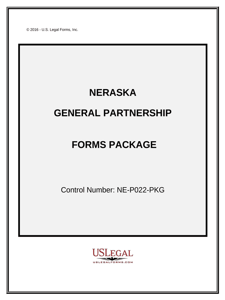 General Partnership Package - Nebraska Preview on Page 1.