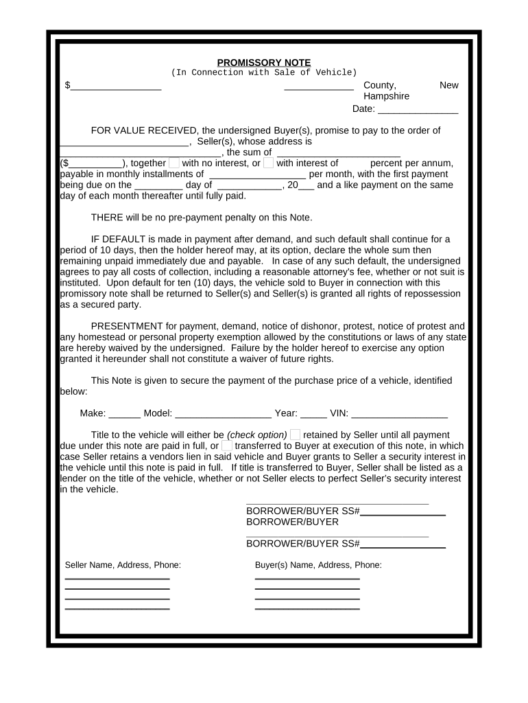 sell my promissory note Preview on Page 1