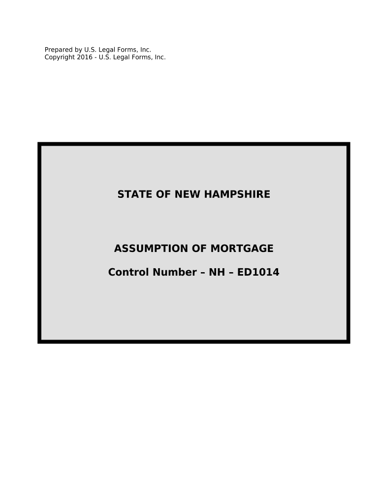 Assumption Agreement of Mortgage and Release of Original Mortgagors - New Hampshire Preview on Page 1