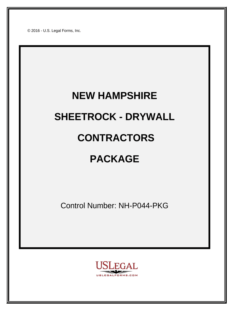 Drywall contractor concord nh Fill out & sign online DocHub
