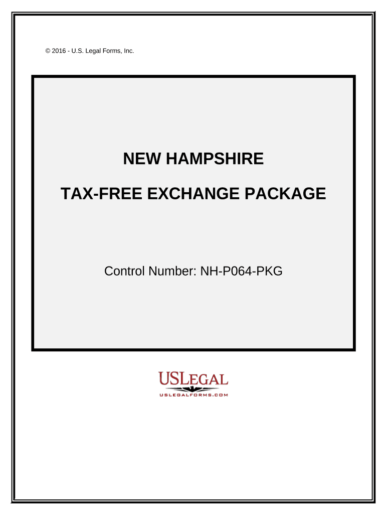 Tax Free Exchange Package - New Hampshire Preview on Page 1