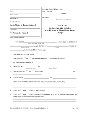 complaint nj