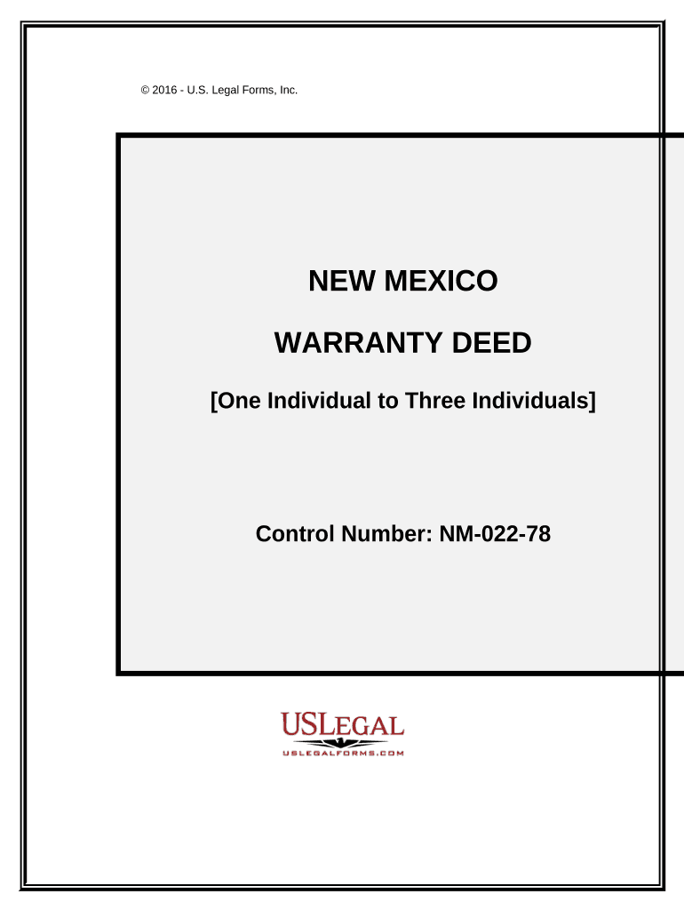 special warranty deed new mexico Preview on Page 1