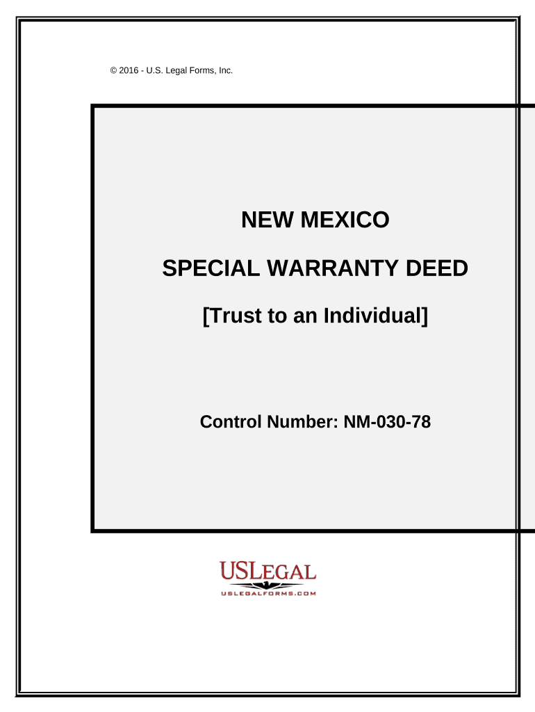 which statement is true regarding a special warranty deed Preview on Page 1