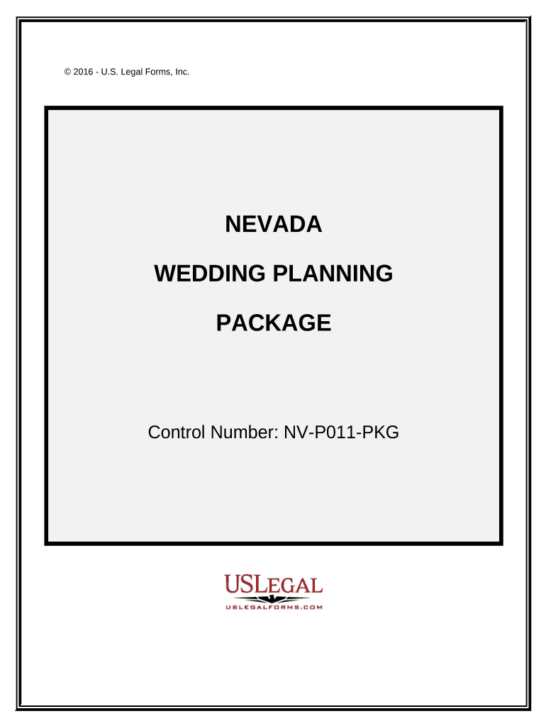 Wedding Planning or Consultant Package - Nevada Preview on Page 1.