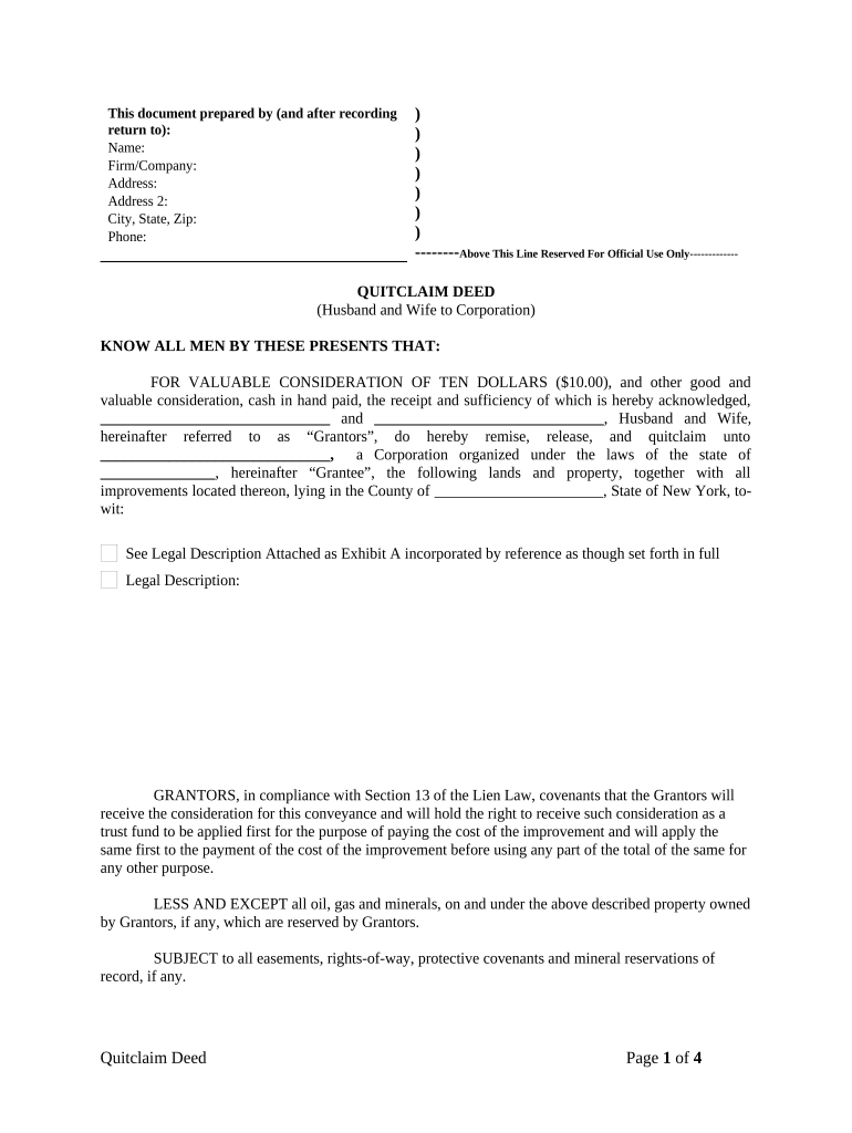 new york deed Preview on Page 1