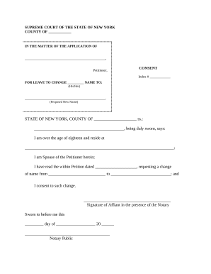 spouse name change Doc Template pdfFiller