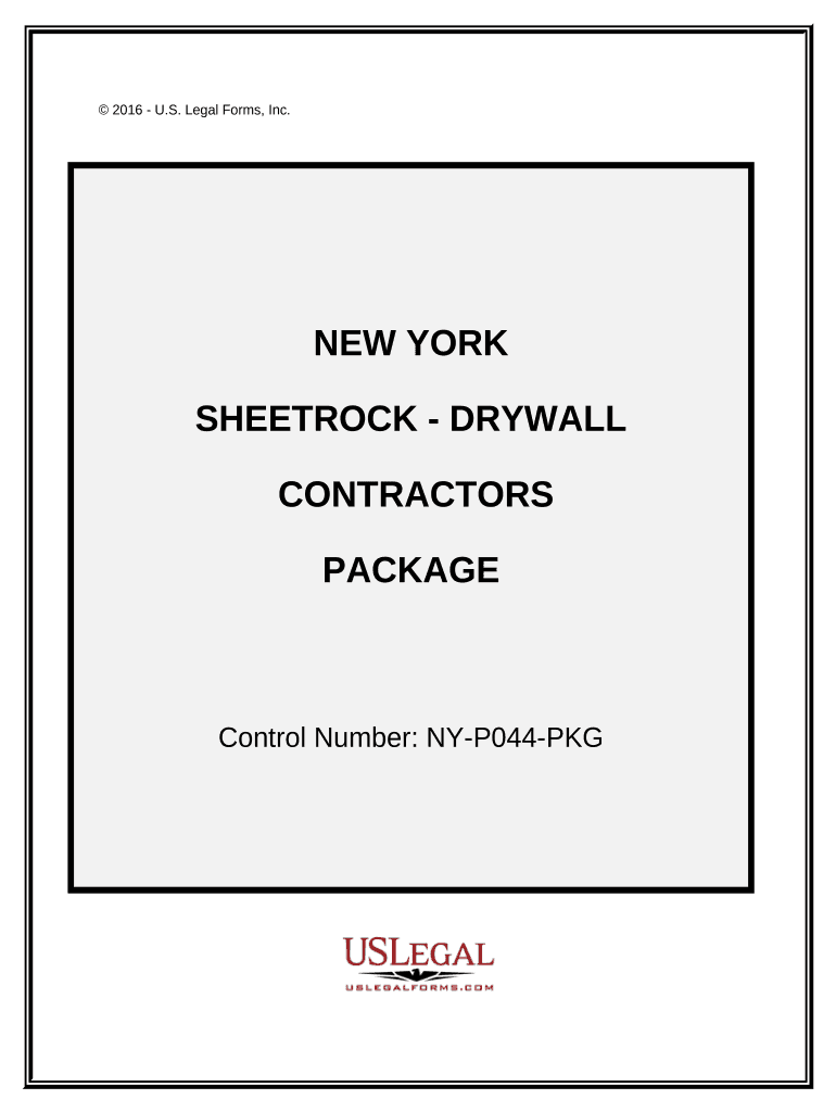 drywall contractors Preview on Page 1.