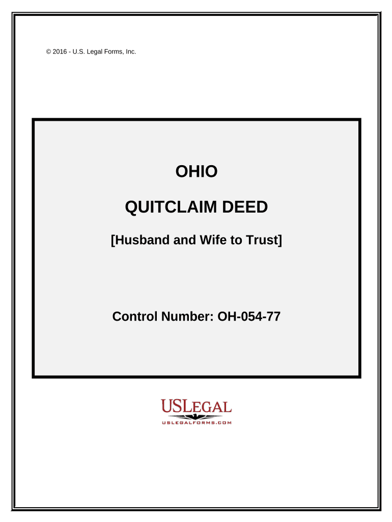 quit claim deed to a trust Preview on Page 1