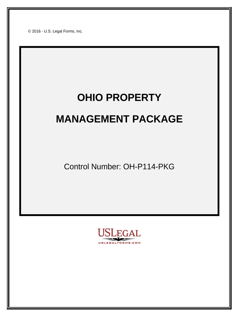 Ohio Property Management Package - Ohio Preview on Page 1