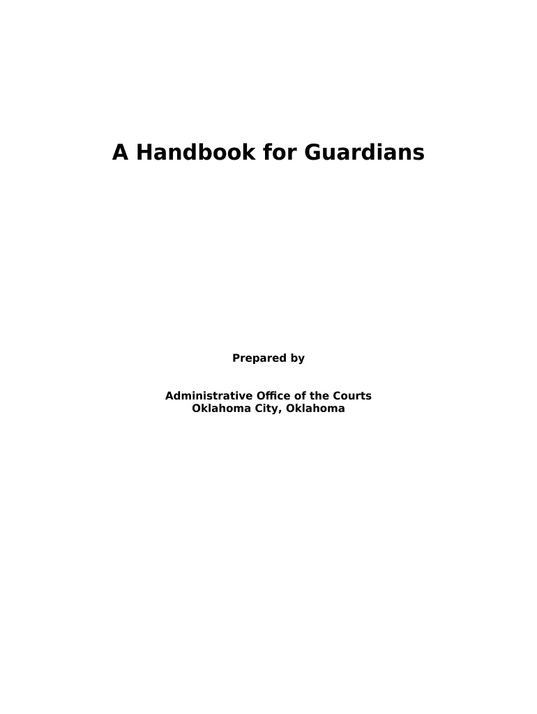 guardianship for adults with mental illness in oklahoma Preview on Page 1