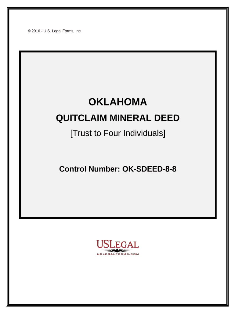 quitclaim mineral deed Preview on Page 1