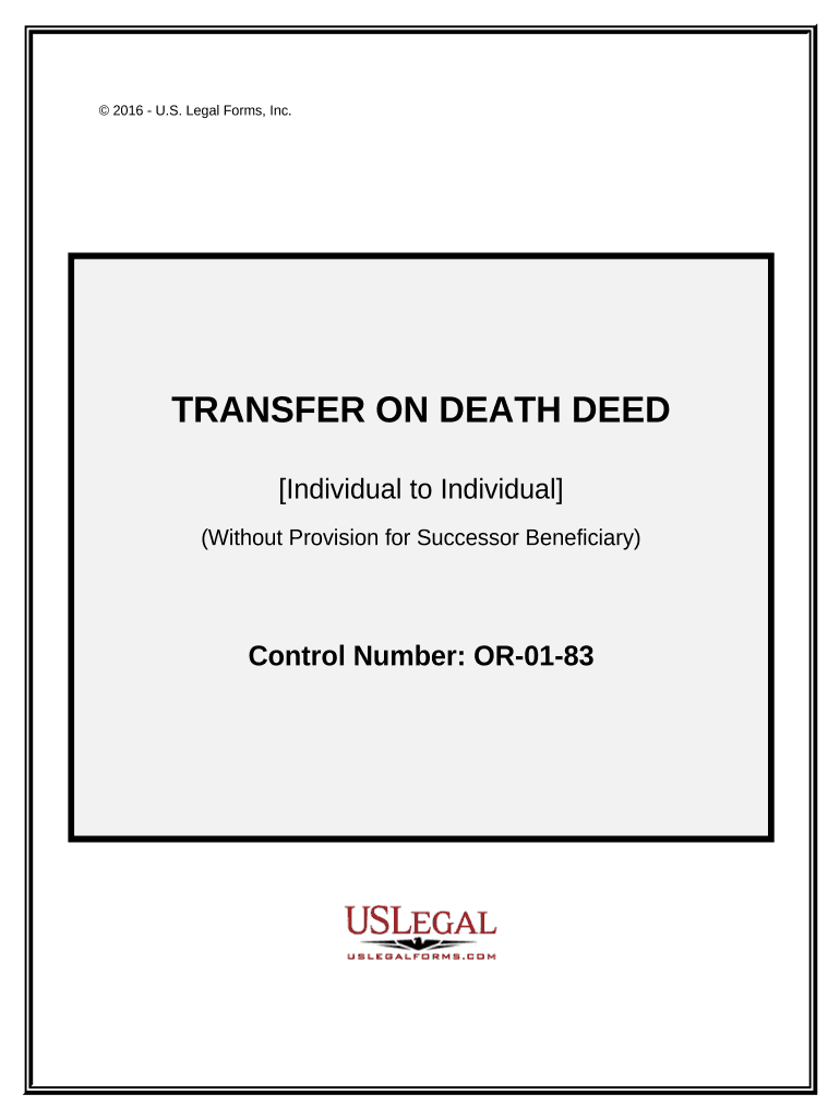 transfer on death deed oregon Preview on Page 1