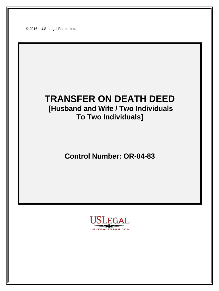 transfer death deed Preview on Page 1