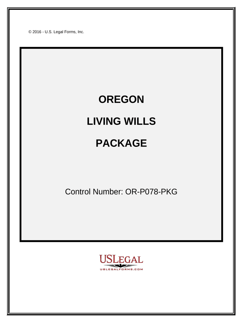 living will oregon Preview on Page 1