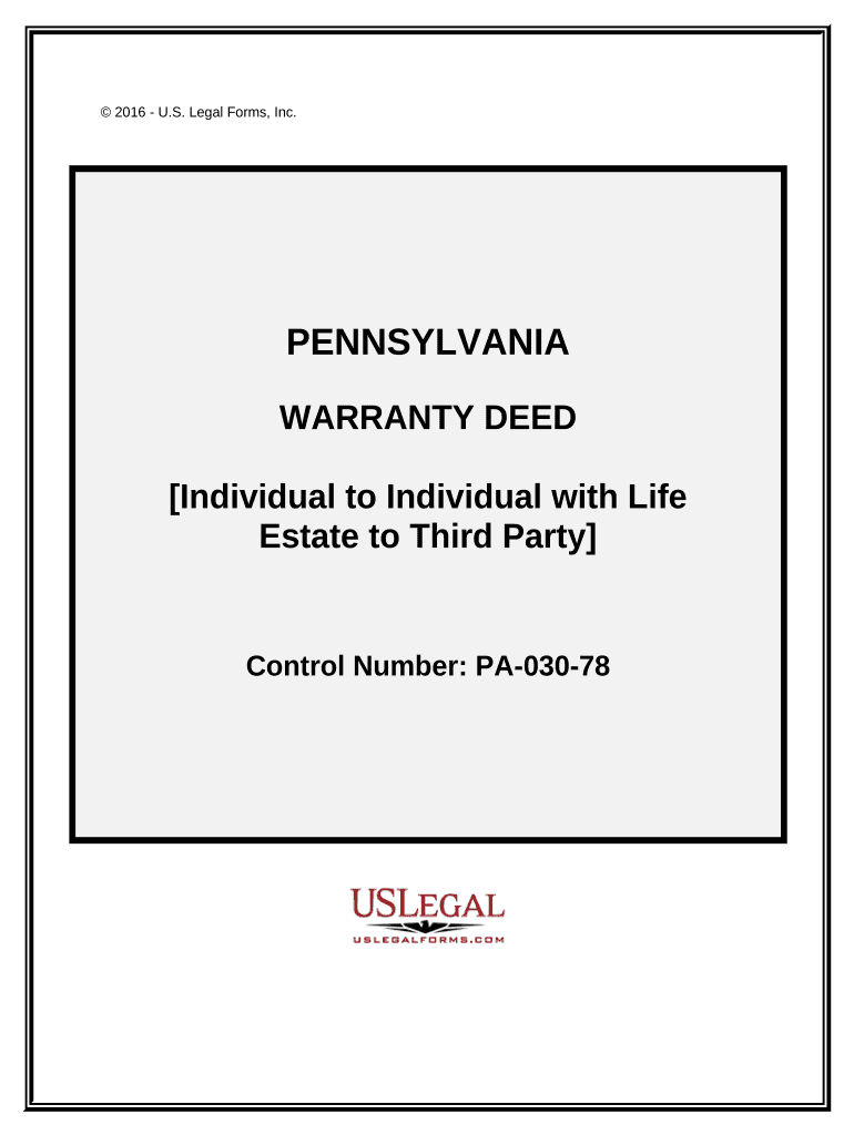 new jersey life estate deed form Preview on Page 1