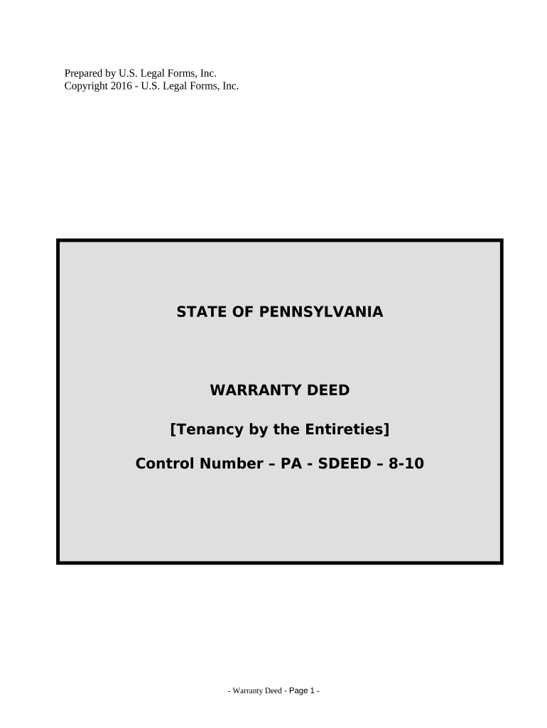 warranty deed wife Preview on Page 1