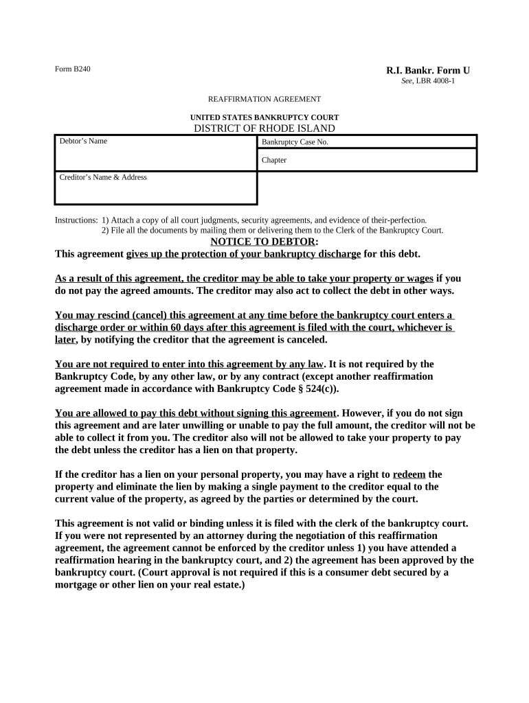 rhode island agreement Preview on Page 1