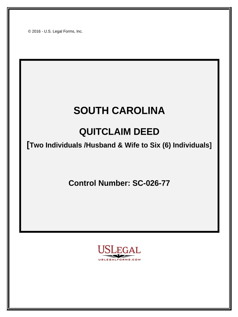 south carolina deed transfer form Preview on Page 1