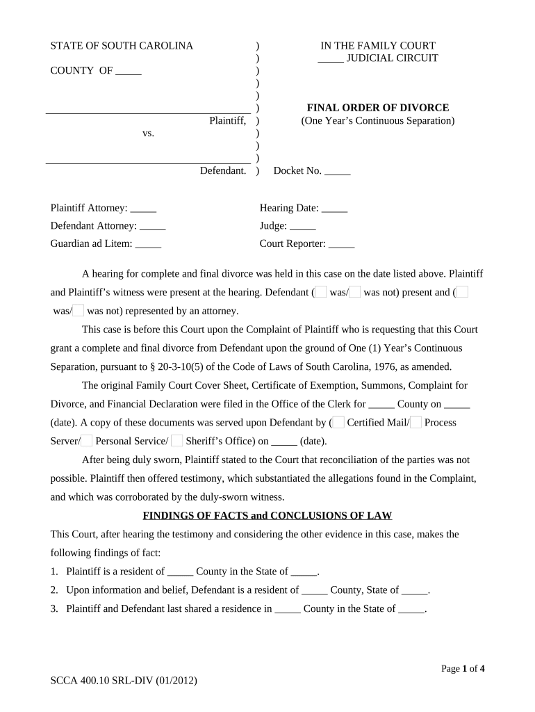 is emotional abuse grounds for divorce in sc Preview on Page 1.