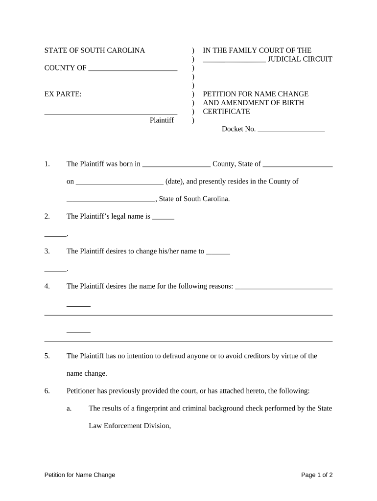 Name Change Certificate Doc Template PdfFiller