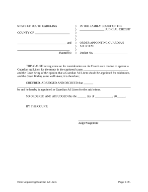 Sc ad litem