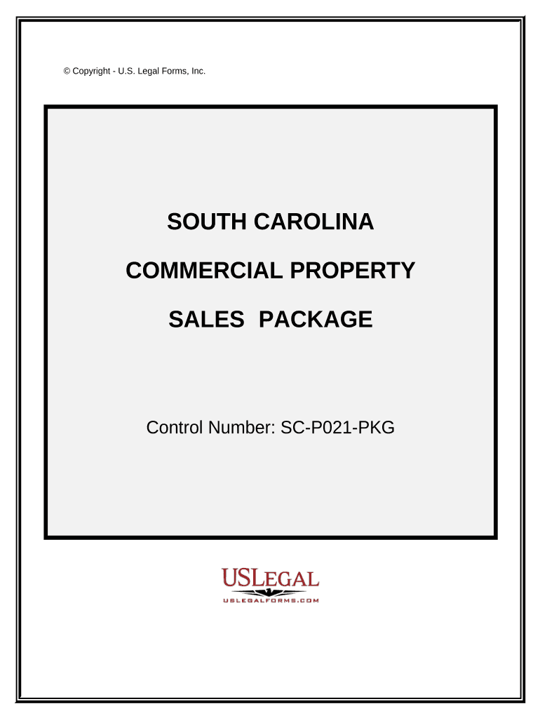 south carolina commercial form Preview on Page 1