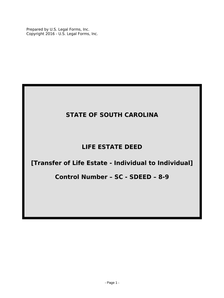 sc deed life Preview on Page 1