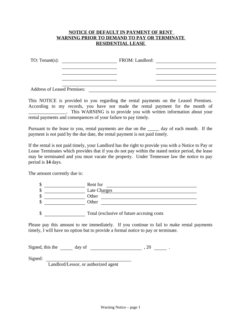 tennessee habitability law Preview on Page 1