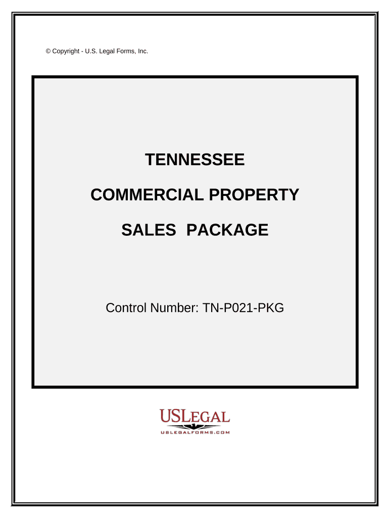 Commercial Property Sales Package - Tennessee Preview on Page 1