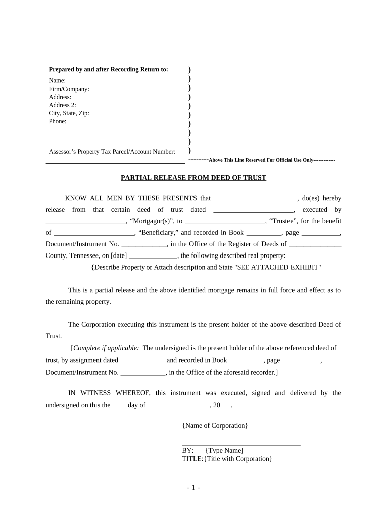 tn deed trust Preview on Page 1