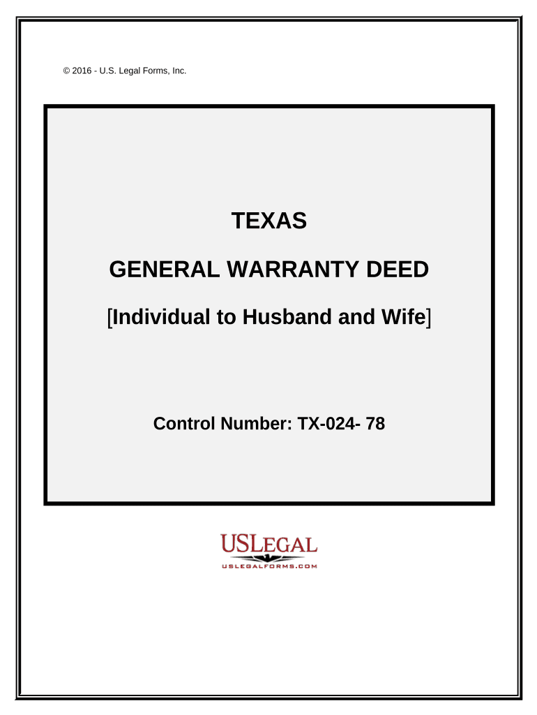 how to fill out a warranty deed in texas Preview on Page 1